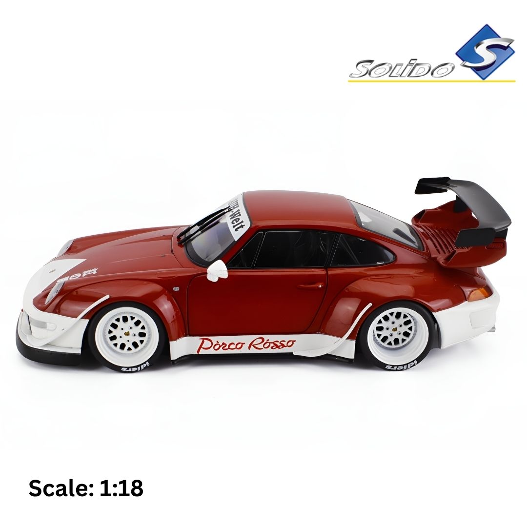 PORSCHE 911 993 RWB BODYKIT PORCO ROSSO COUPE - 2020