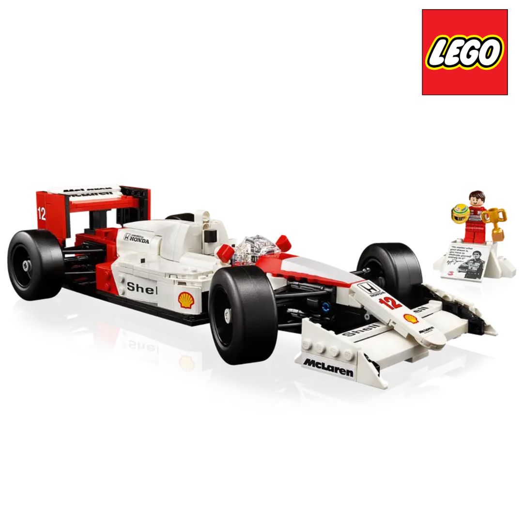 Lego McLaren MP4/4 and Ayrton