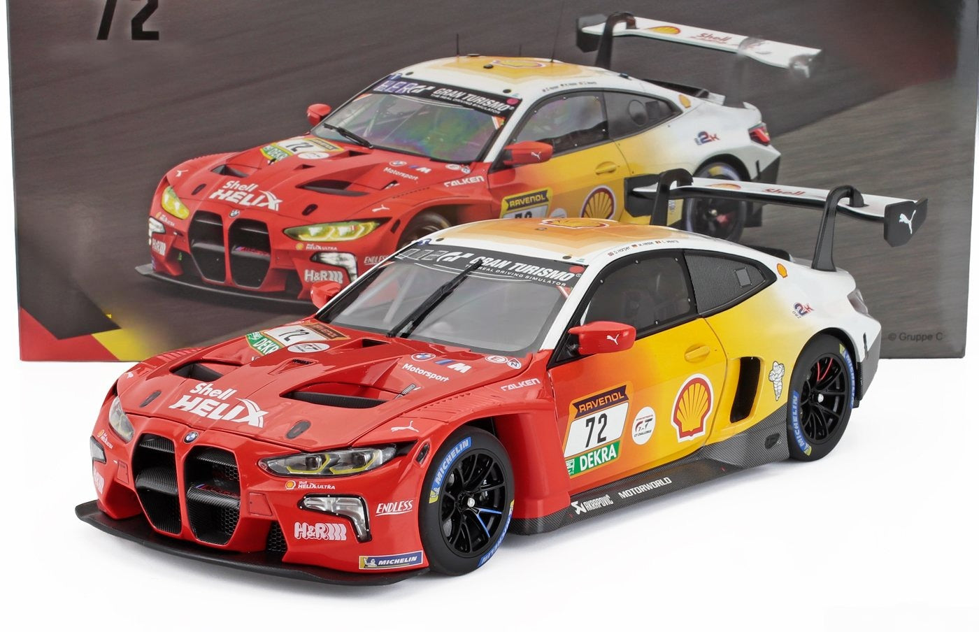 BMW - 4-SERIES M4 GT3 3.0L TWIN TURBO TEAM BMW RMG N 72 3rd 24h NURBURGRING 2024