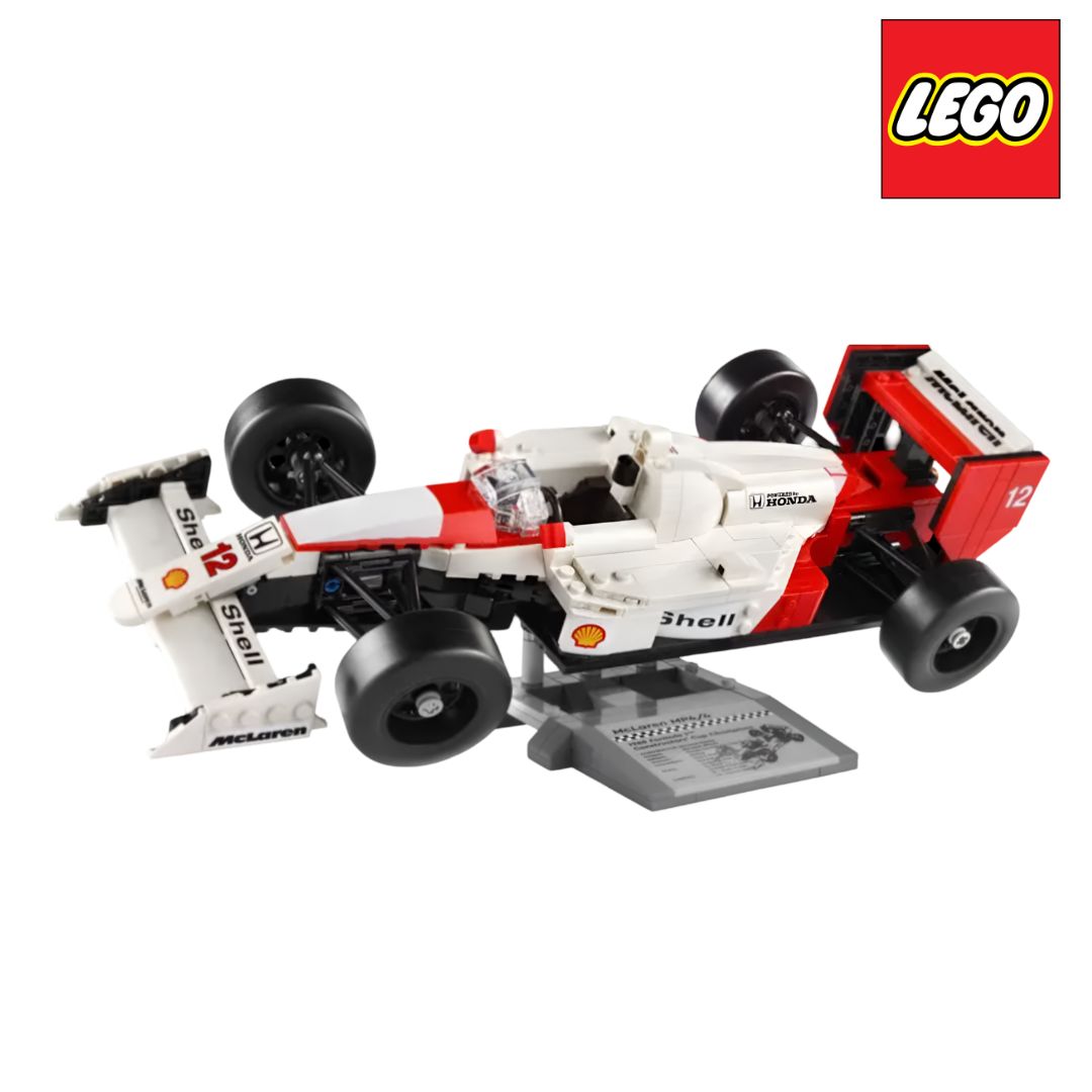 Lego McLaren MP4/4 and Ayrton