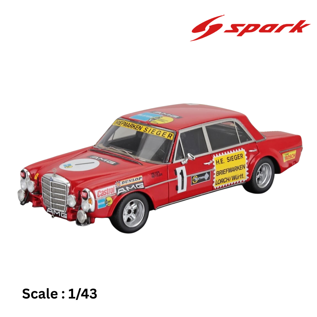 MERCEDES BENZ - 300 SEL 6.8 TEAM MERCEDES AMG N 1 24h NURBURGRING 1972