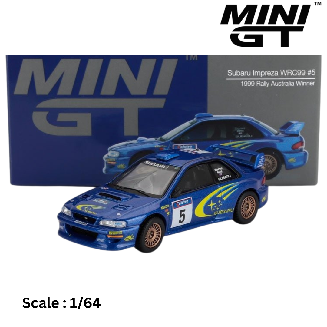 SUBARU - IMPREZA WRC99 S5 N 5 WINNER RALLY AUSTRALIA 1999