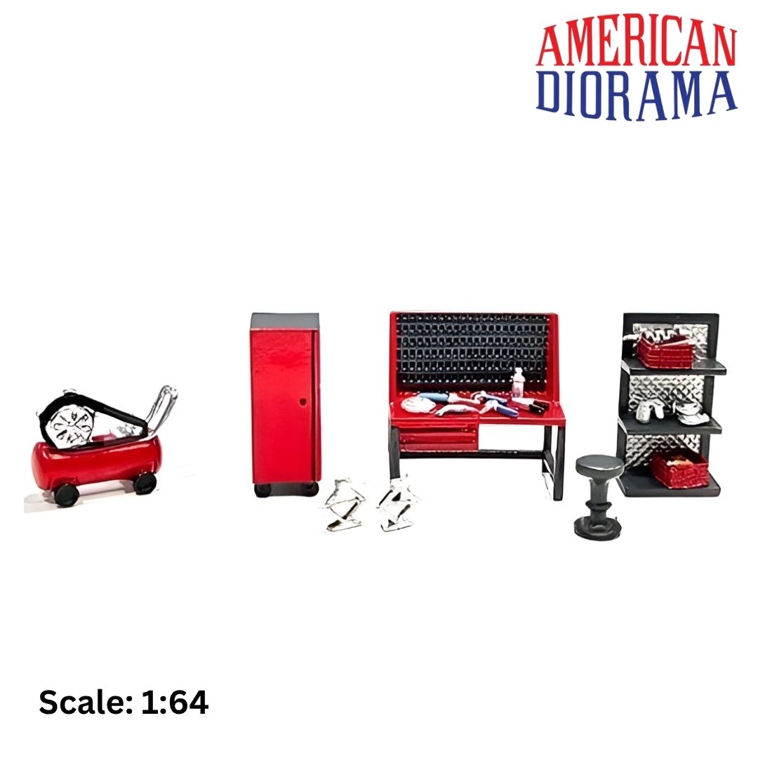 ACCESSORIES - SET OFFICINA GARAGE TOOL - 2000