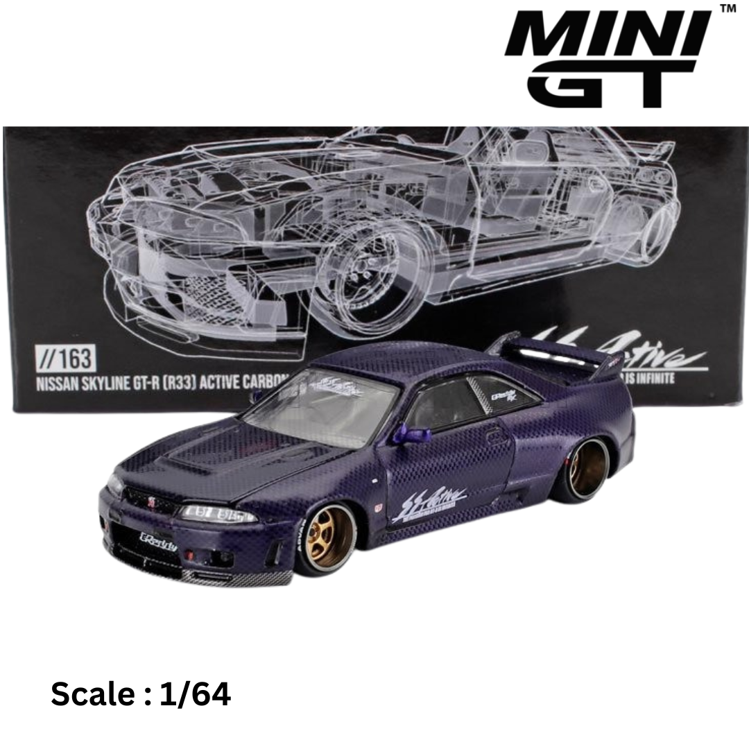 NISSAN - SKYLINE GT-R (R33) ACTIVE CARBON R V2 1995