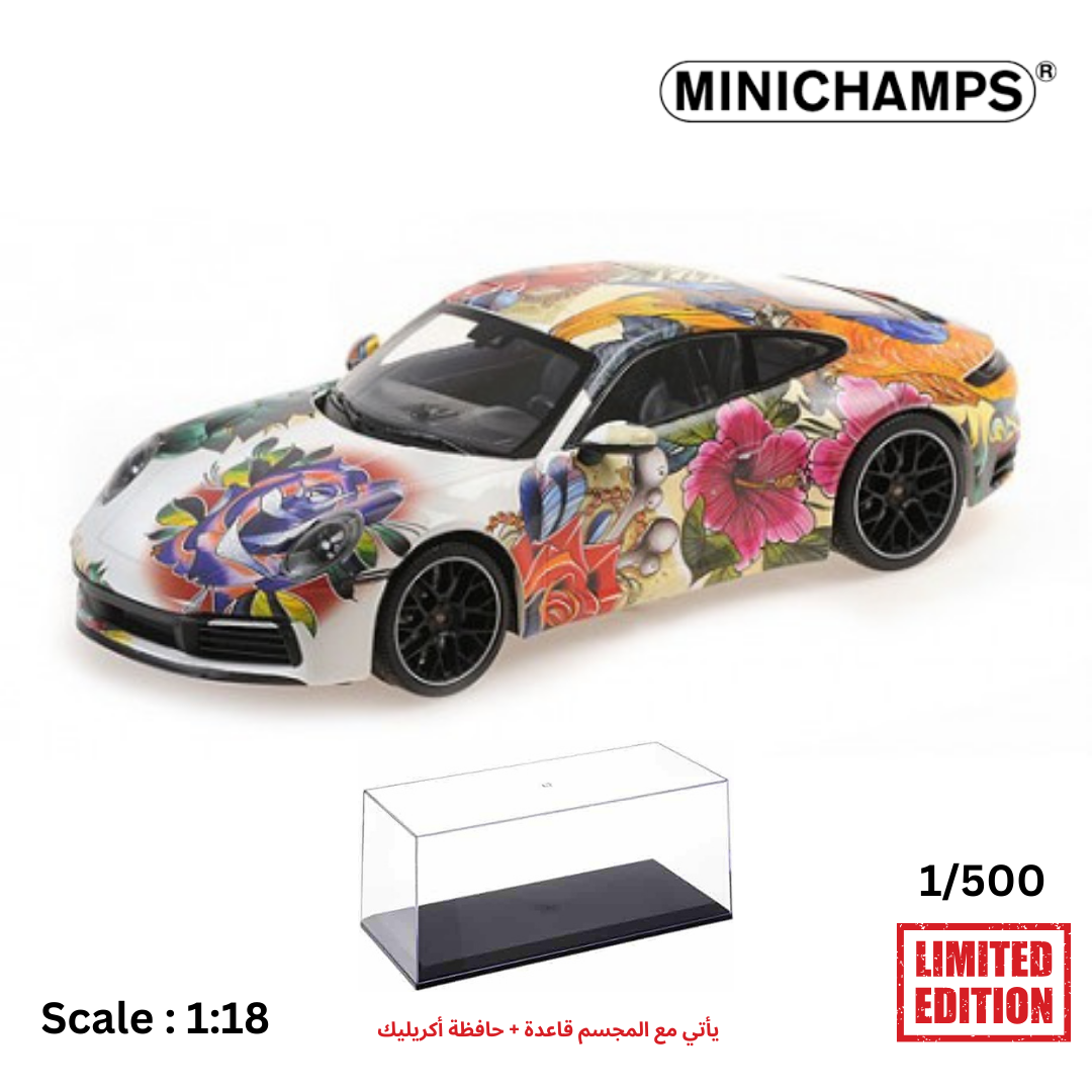 Porsche 911 Carrera 4S 2019 - Flower Design