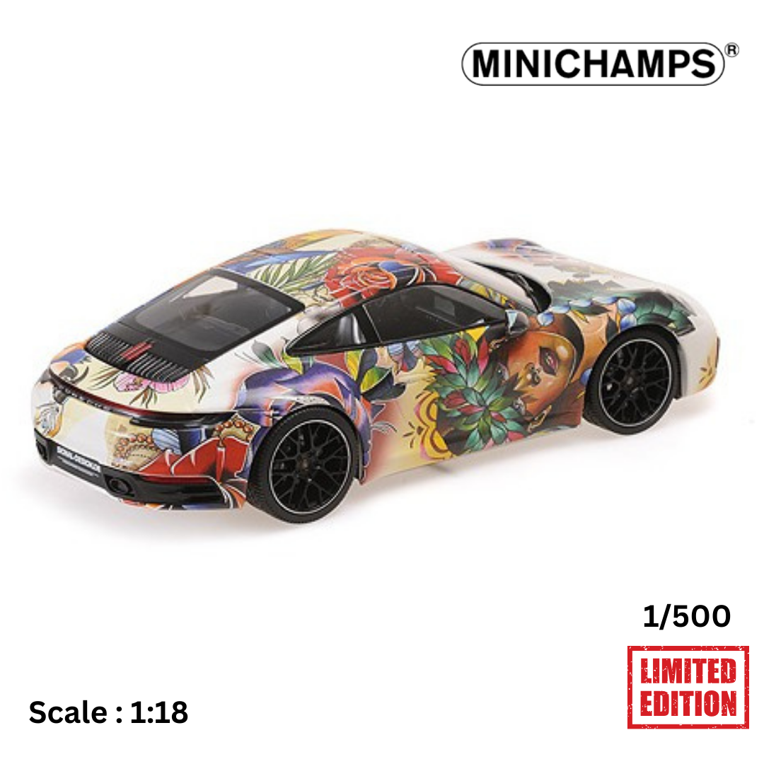 Porsche 911 Carrera 4S 2019 - Flower Design