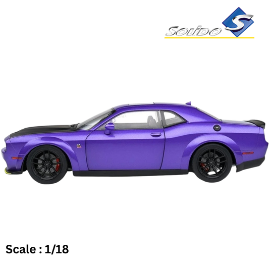 Dodge Challenger SRT Hellcat 2020 Diecast 1/18 Blue Purple