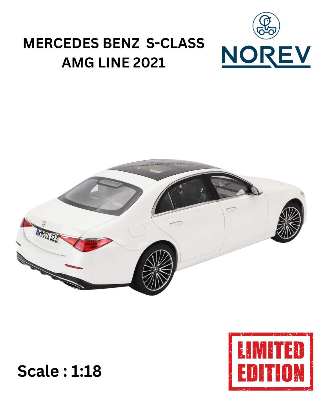 MERCEDES BENZ S-CLASS AMG LINE - 2021
