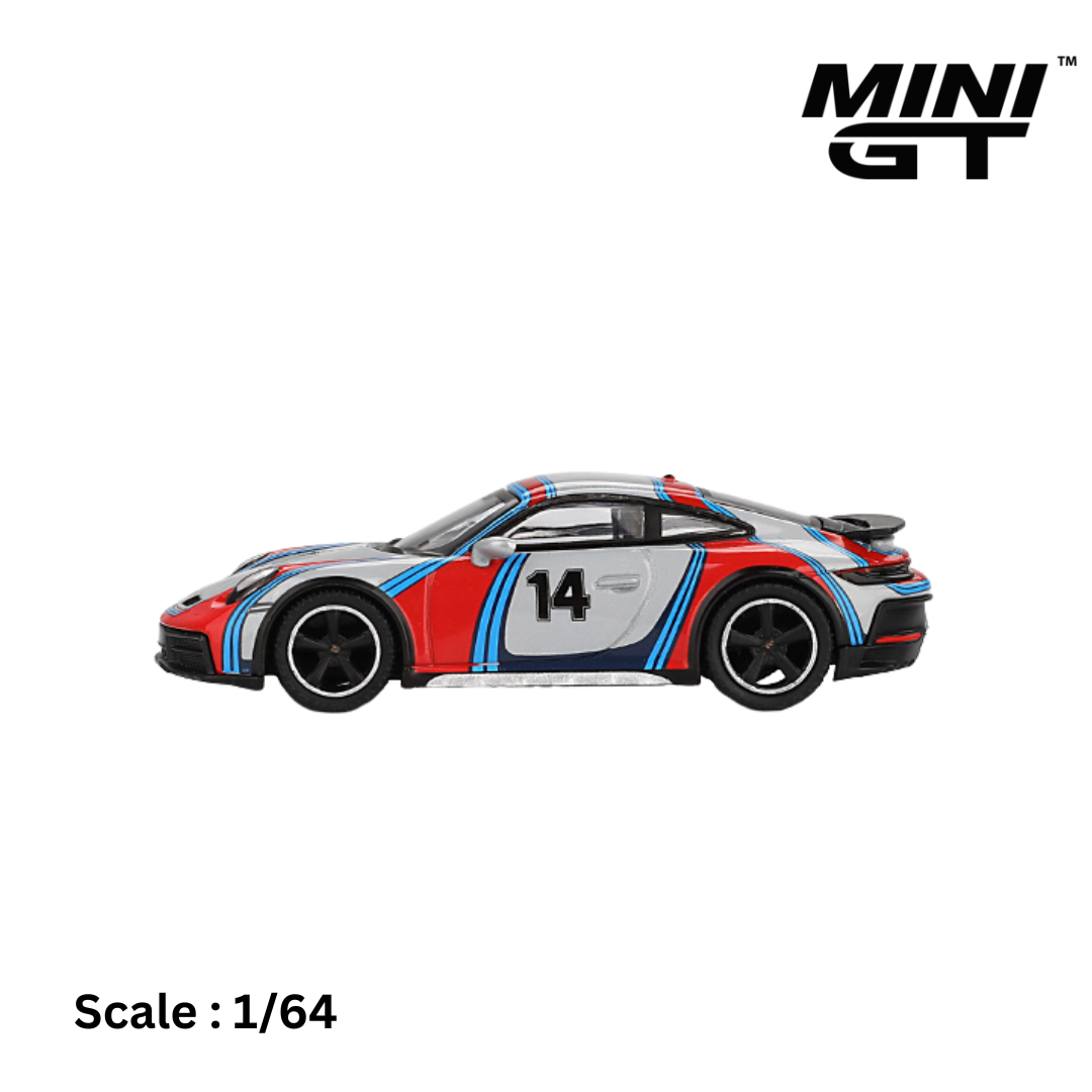 PORSCHE - 911 992 DAKAR COUPE N 14 MARTINI RACING LIVERY LHD 2023