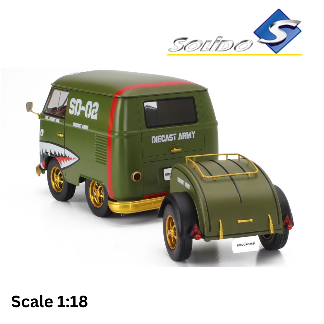 VOLKSWAGEN T1 VAN KOOL COMBI WITH TRAILER - 1950