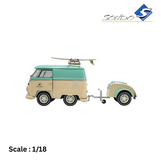 VOLKSWAGEN - T1 VAN KOOL COMBI WITH TRAILER 1950