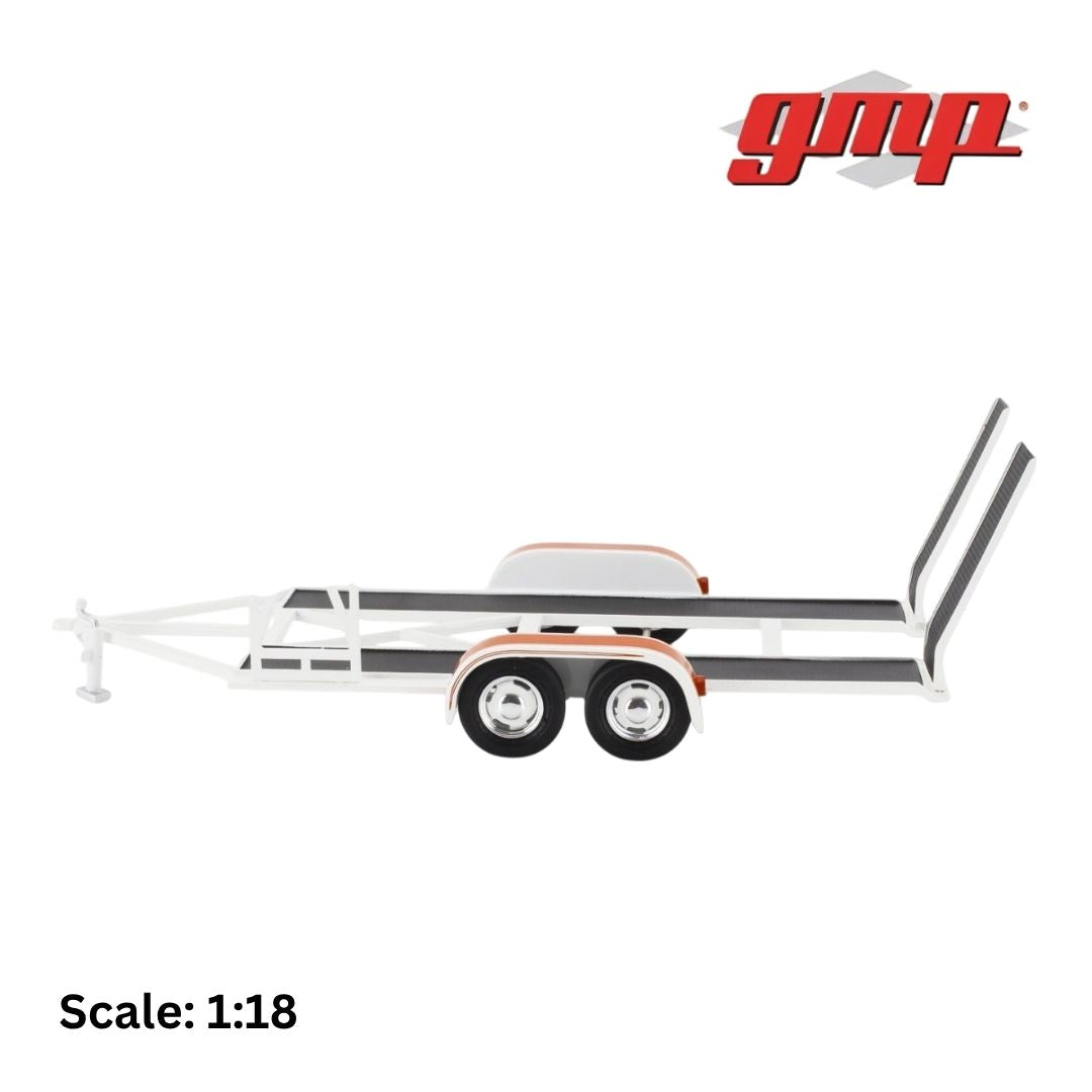 ACCESSORIES - CARRELLO TRASPORTO AUTO 2-ASSI - CAR TRANSPORTER TRAILER YCID - 2000