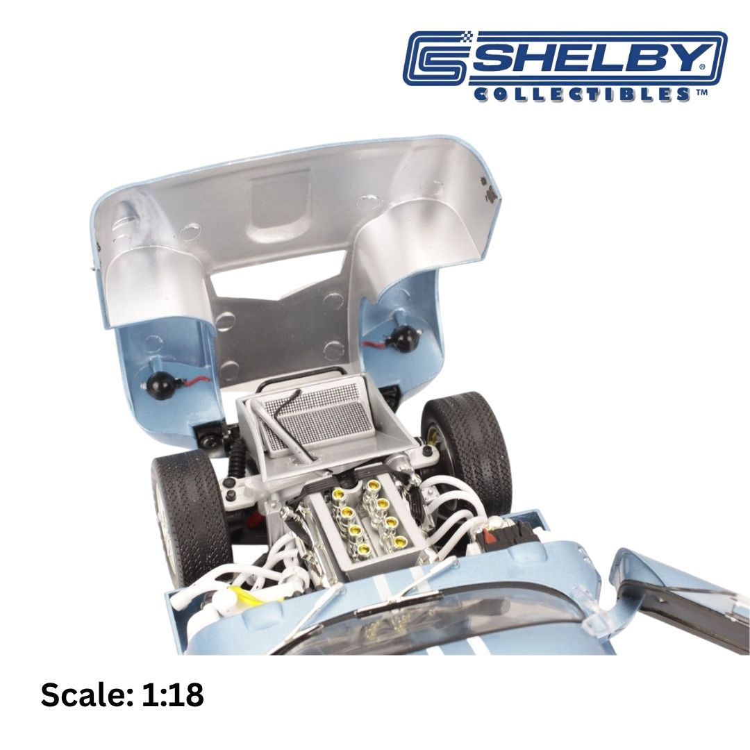 AC SHELBY COBRA DAYTONA COUPE 4.7L V8 TEAM SHELBY AMERICAN INC. N 15 12h REIMS - 1964