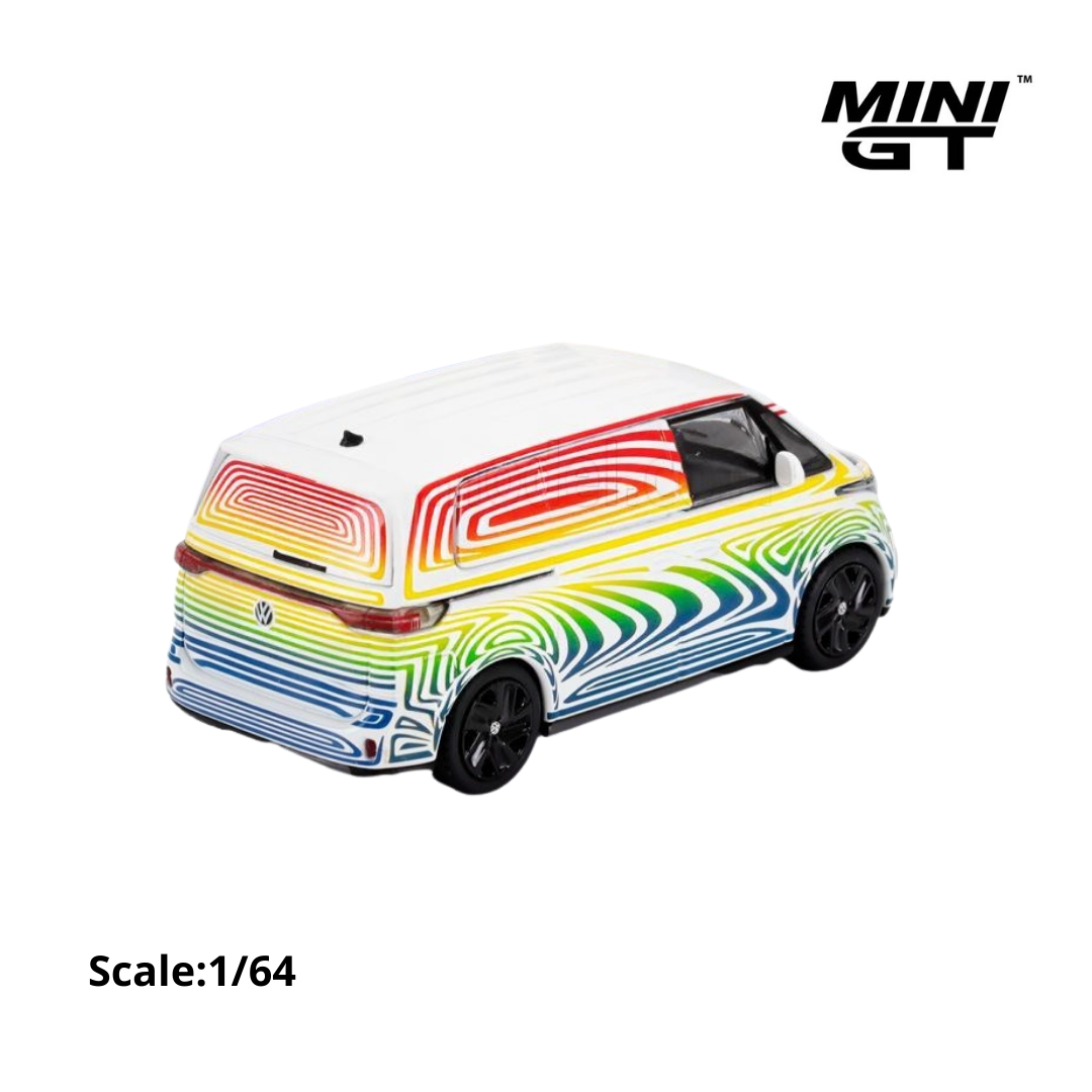 VOLKSWAGEN ID.BUZZ VAN PROTOTYPE RAINBOW - 2023