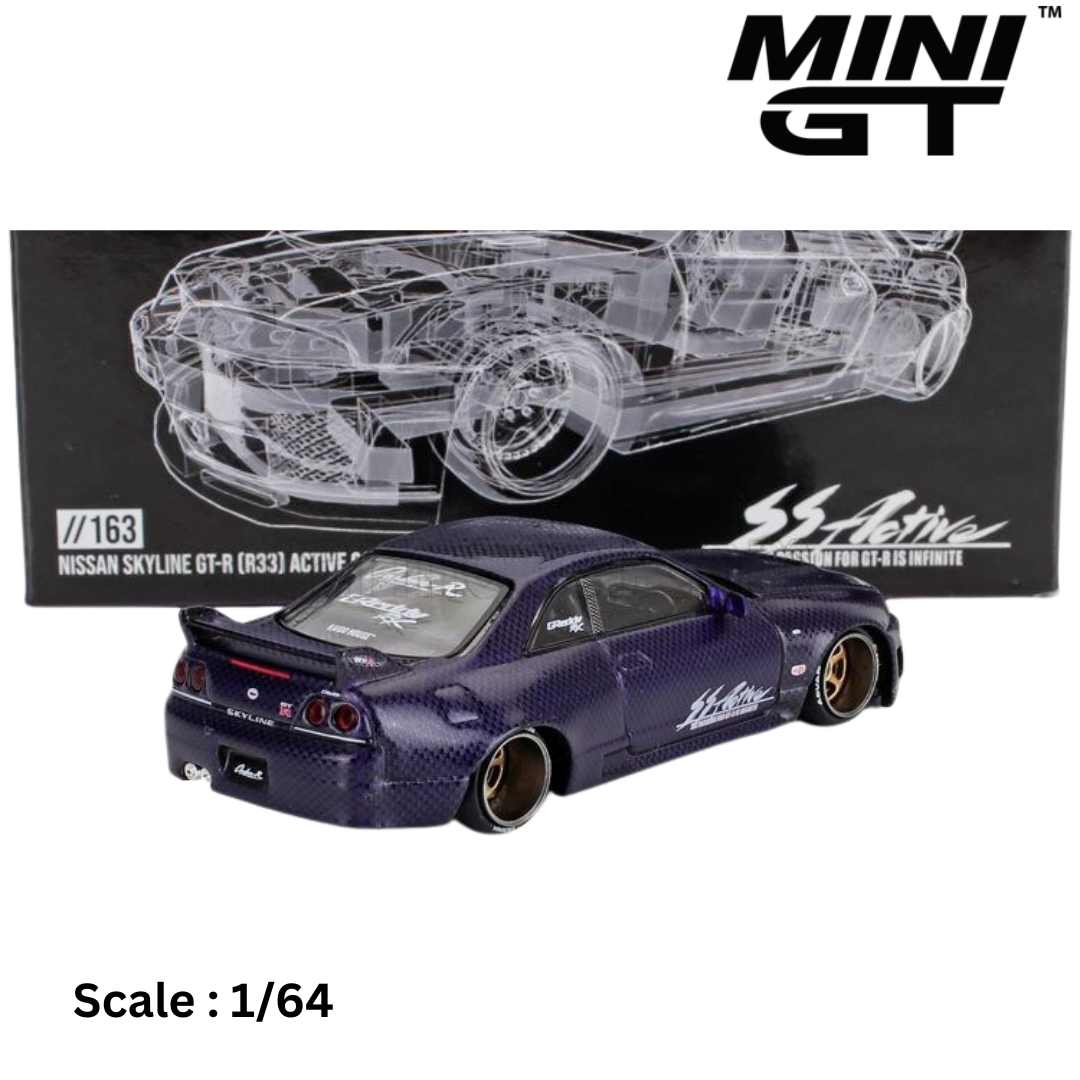 NISSAN - SKYLINE GT-R (R33) ACTIVE CARBON R V2 1995