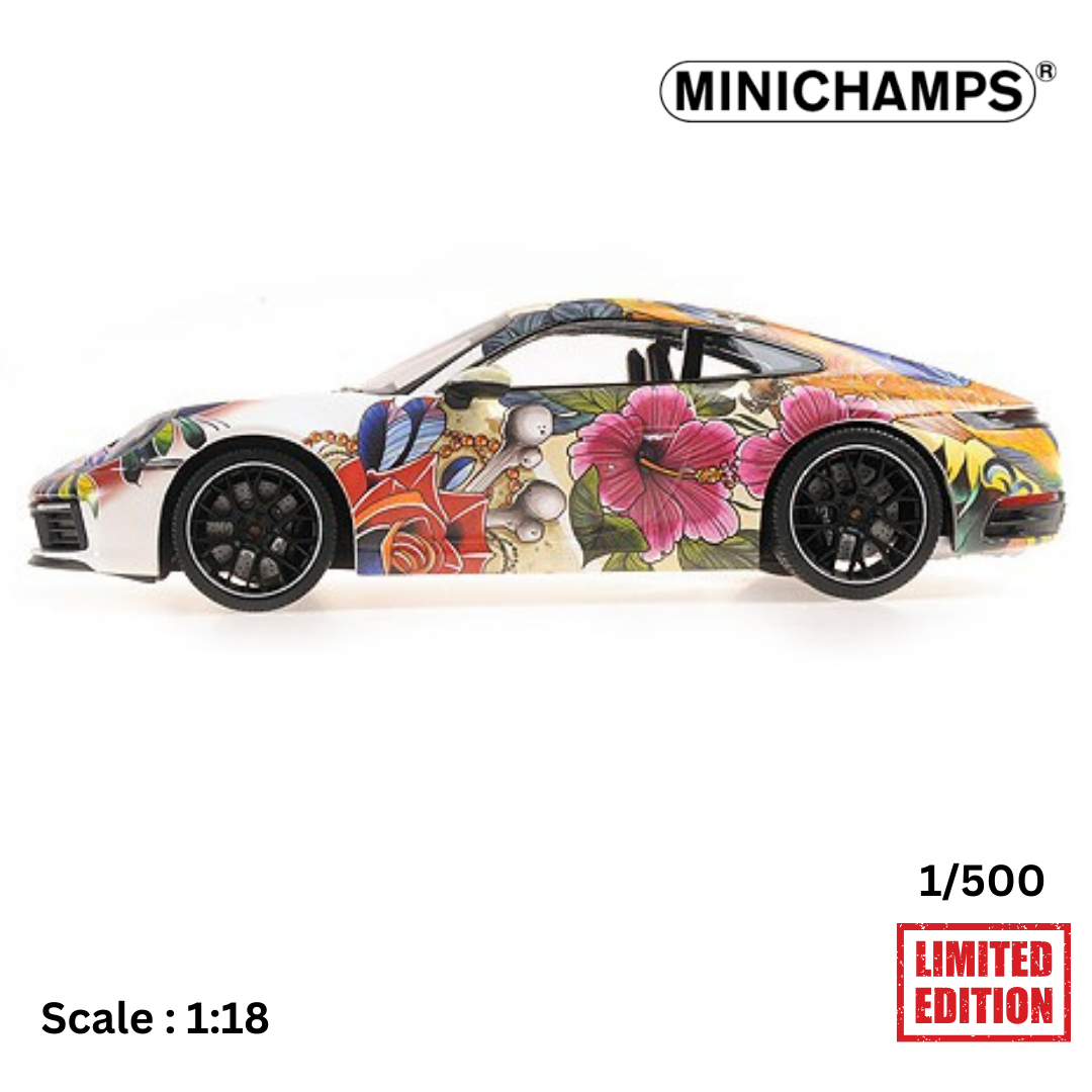 Porsche 911 Carrera 4S 2019 - Flower Design