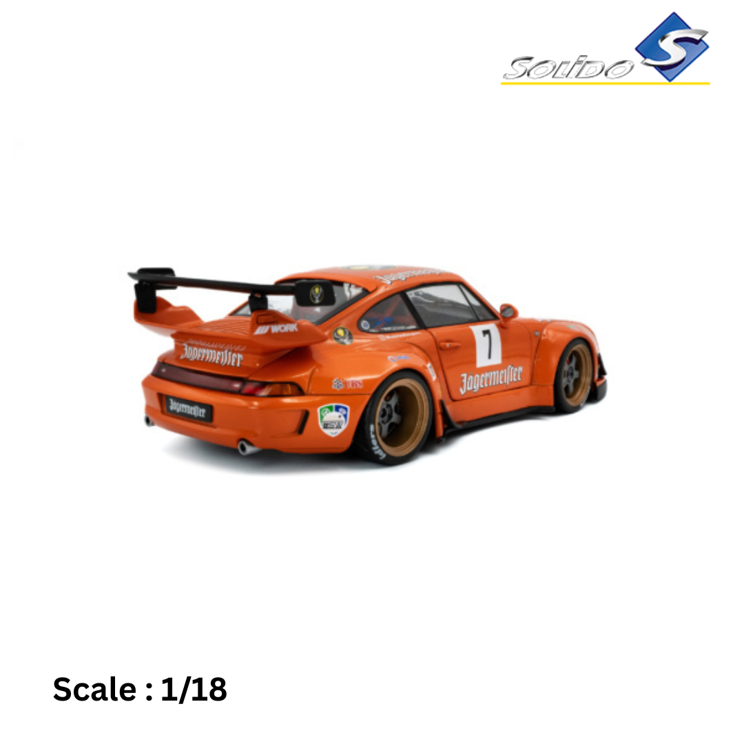 PORSCHE - 911 993 JAGERMEISTER RWB BODYKIT COUPE N 7 RACING 2020