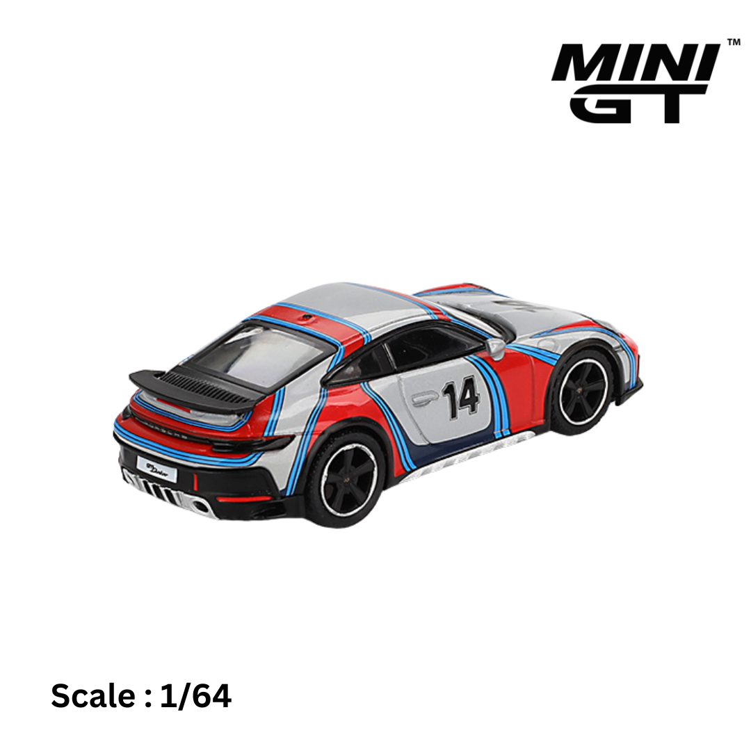 PORSCHE - 911 992 DAKAR COUPE N 14 MARTINI RACING LIVERY LHD 2023