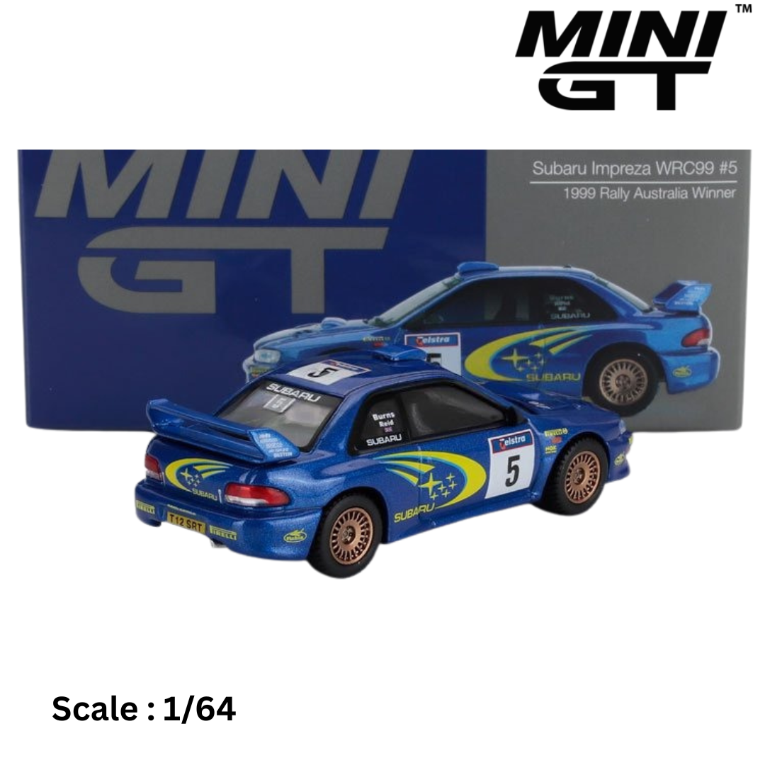 SUBARU - IMPREZA WRC99 S5 N 5 WINNER RALLY AUSTRALIA 1999