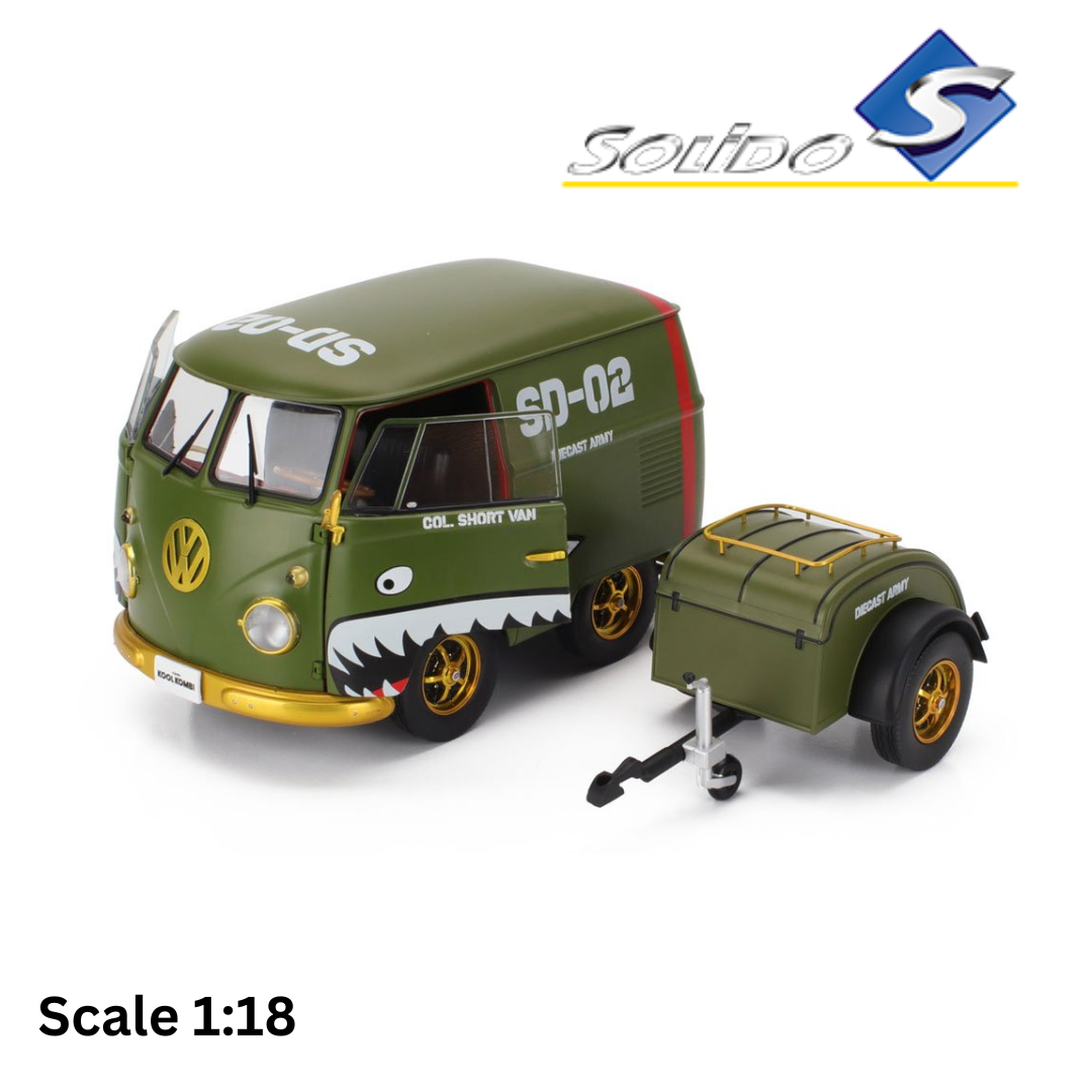 VOLKSWAGEN T1 VAN KOOL COMBI WITH TRAILER - 1950