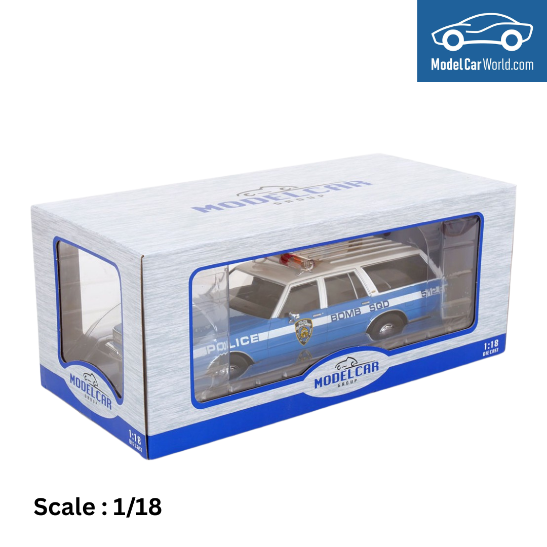 CHEVROLET - CAPRICE ESTATE SW STATION WAGON NYPD NEW YORK POLICE DEPARTMENT 1985