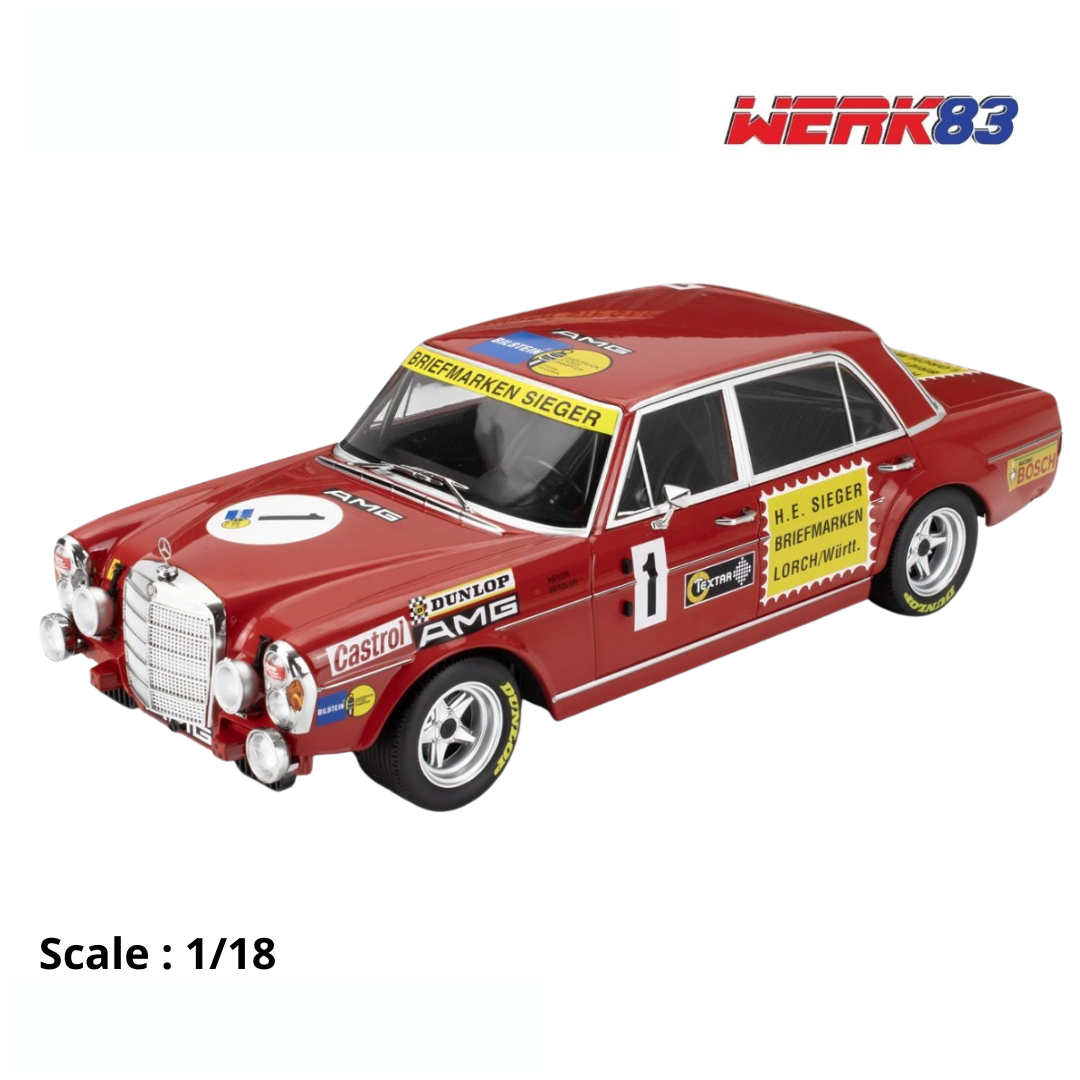 MERCEDES BENZ - 300 SEL 6.8 TEAM MERCEDES AMG N 1 24h NURBURGRING 1972
