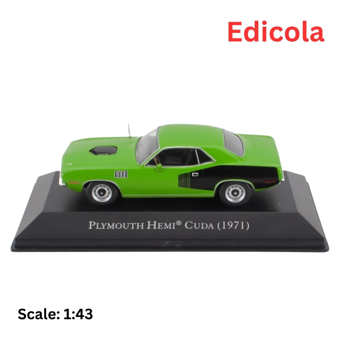PLYMOUTH HEMI CUDA COUPE - WITH SHOWCASE - 1971