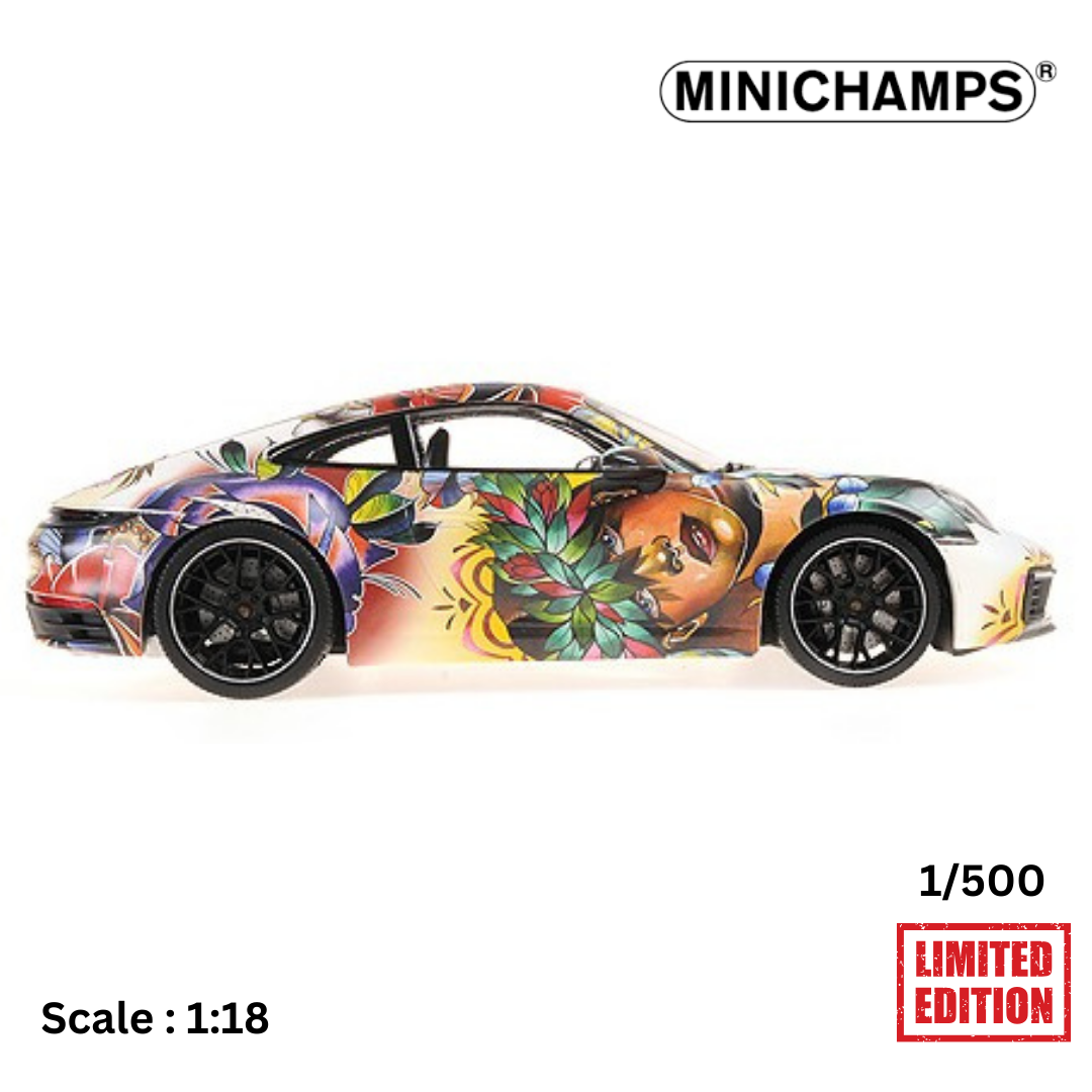 Porsche 911 Carrera 4S 2019 - Flower Design