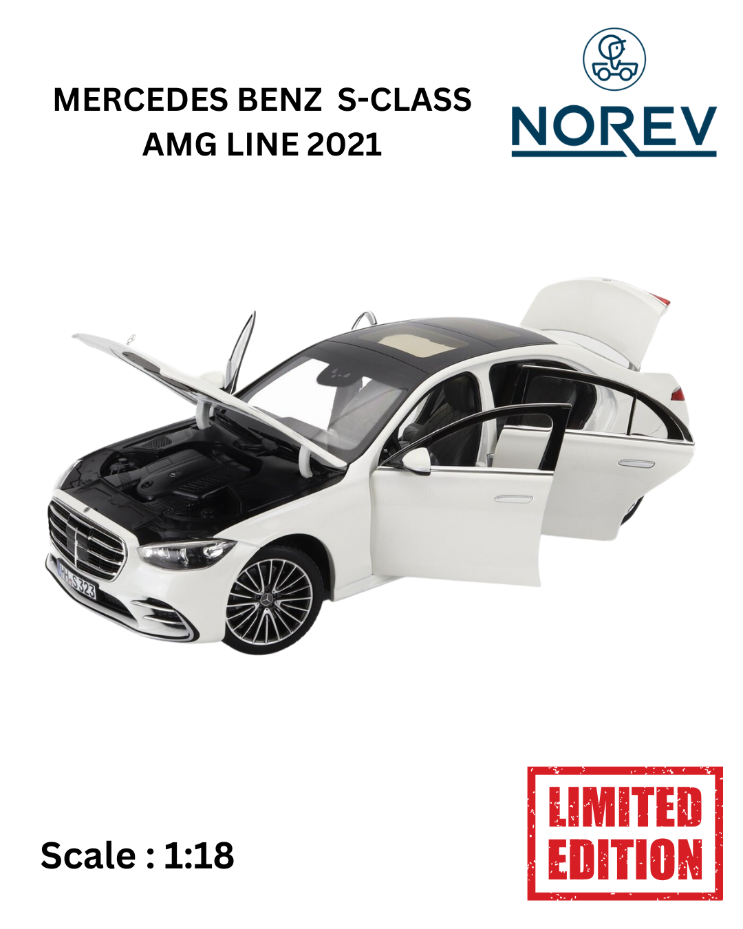 MERCEDES BENZ S-CLASS AMG LINE - 2021