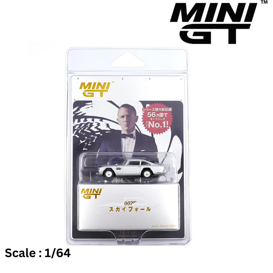 ASTON MARTIN - DB5 1964 - 007 JAMES BOND - SKYFALL - JAPANESE BLISTER PACKAGING