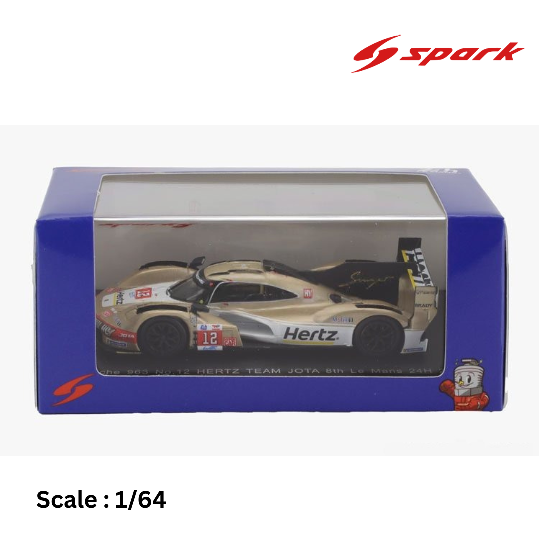 PORSCHE - 963 9RD 4.6L TURBO V8 TEAM HERTZ JOTA N 12 24h LE MANS 2024
