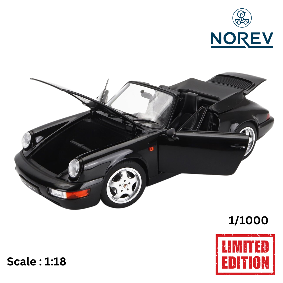 PORSCHE 911 964 CARRERA 4 CABRIOLET - 1990