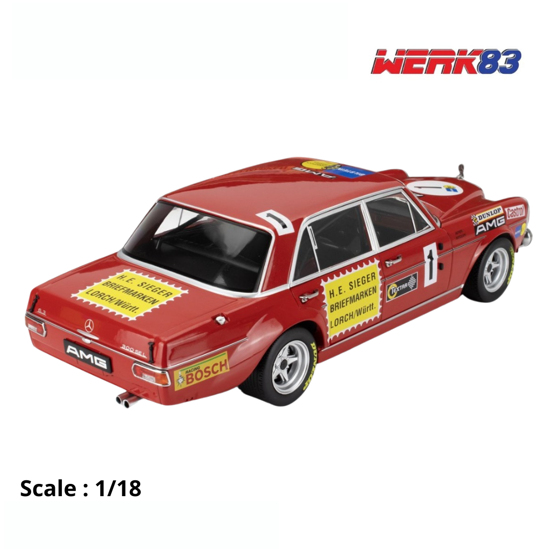 MERCEDES BENZ - 300 SEL 6.8 TEAM MERCEDES AMG N 1 24h NURBURGRING 1972