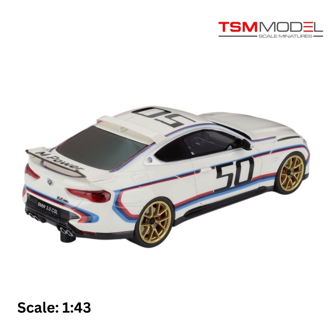 BMW 3.0 CSL COUPE TEAM BMW MOTORSPORT N 50 JAHRE M POWER - 2022