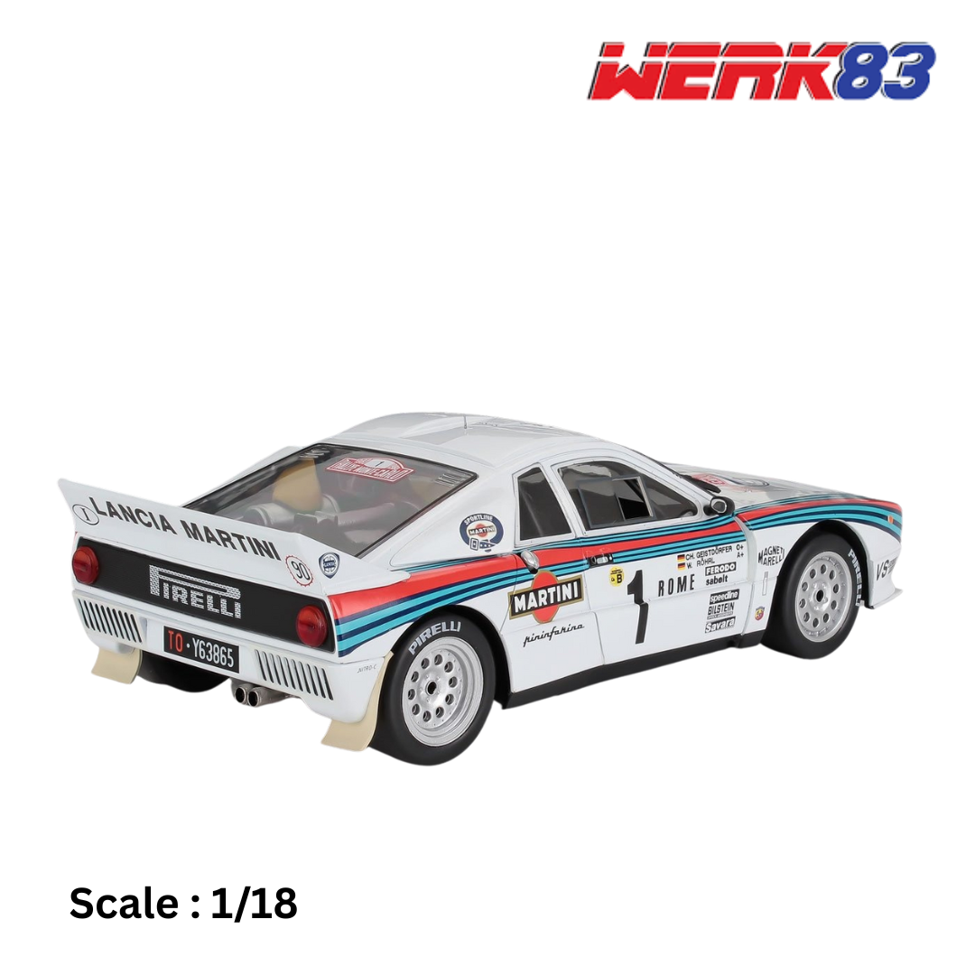 LANCIA - 037 TEAM MARTINI RACING N 1 WINNER RALLY MONTECARLO 1983