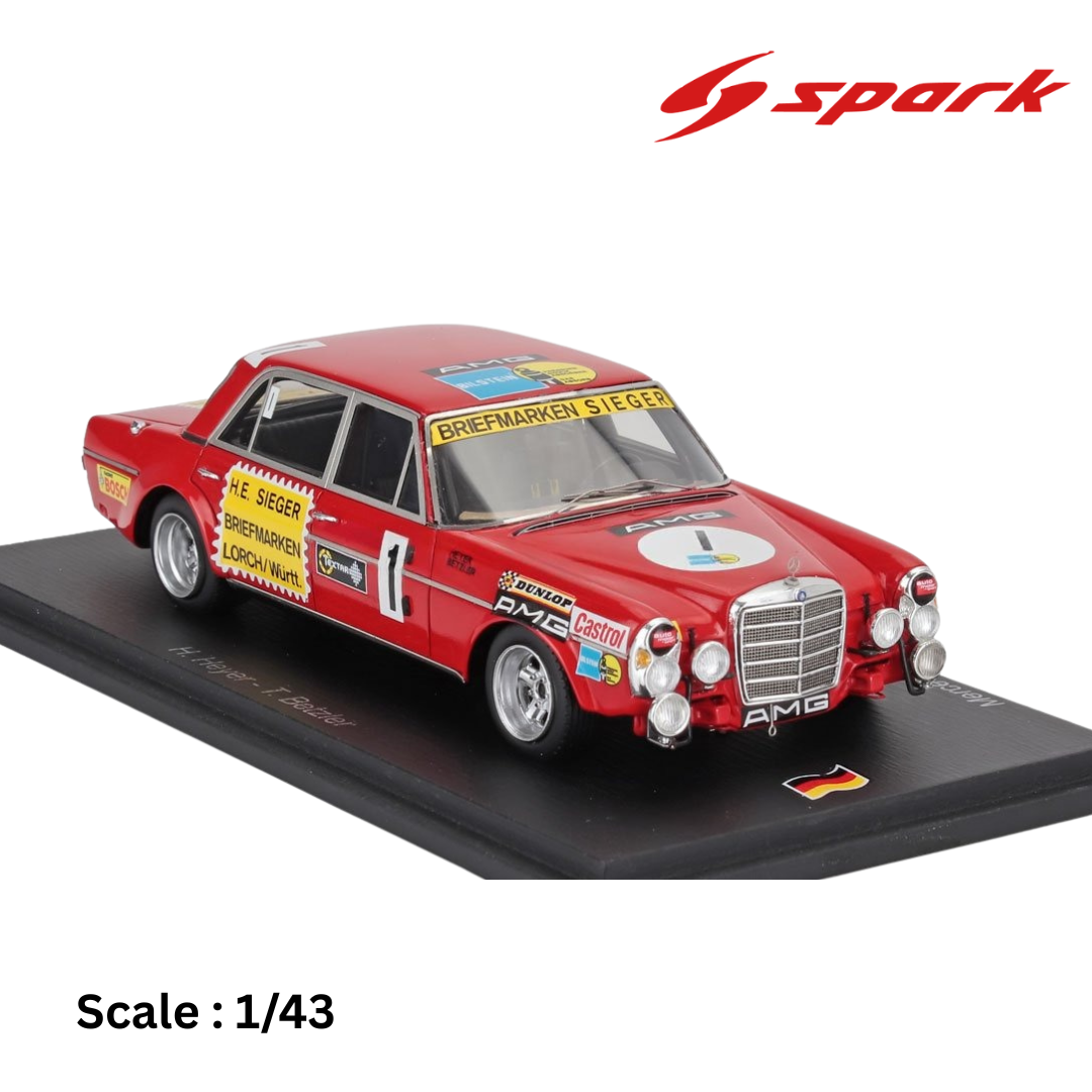 自動車 Mercedes-Benz 300 SEL 6.8 AMG 1/43 MERCEDES BENZ - 300 SEL 6.8 TEAM MERCEDES AMG N 1 24h