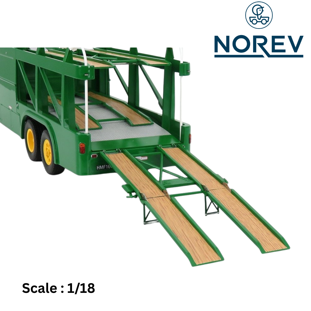 FIAT - BARTOLETTI 306/2 3-ASSI TRUCK TEAM DAVID PIPER RACING CAR TRANSPORTER 1970