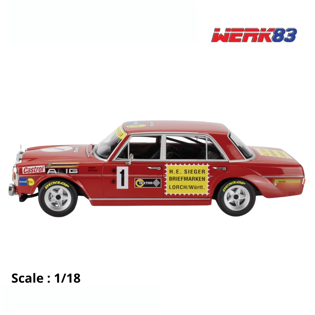 MERCEDES BENZ - 300 SEL 6.8 TEAM MERCEDES AMG N 1 24h NURBURGRING 1972
