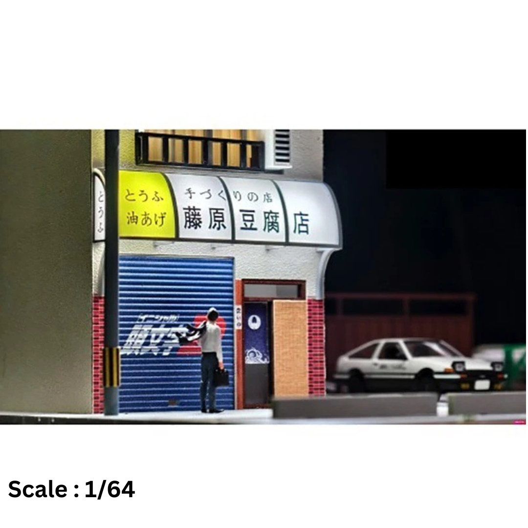 Akina Tofu Shop Diorama Set