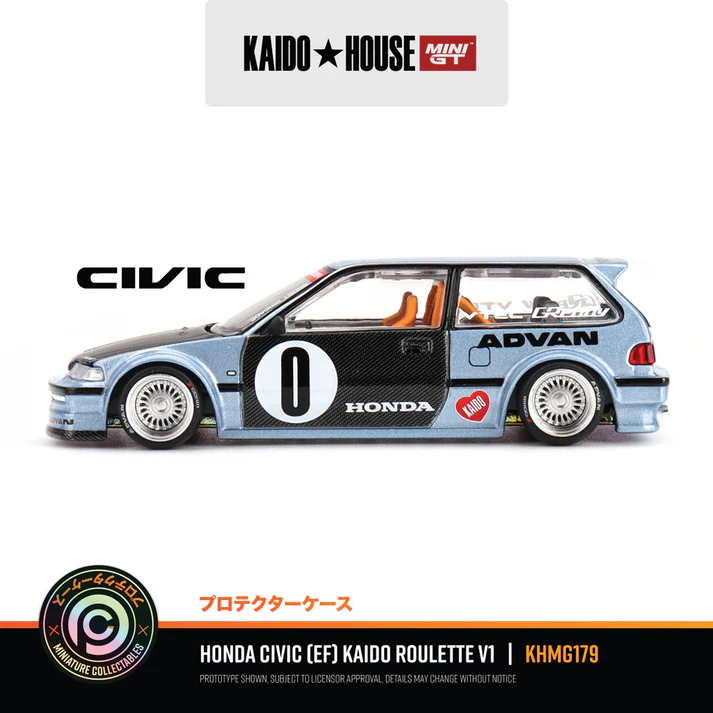HONDA - CIVIC (EF) ROULETTE V1 N 0 RACING 1987