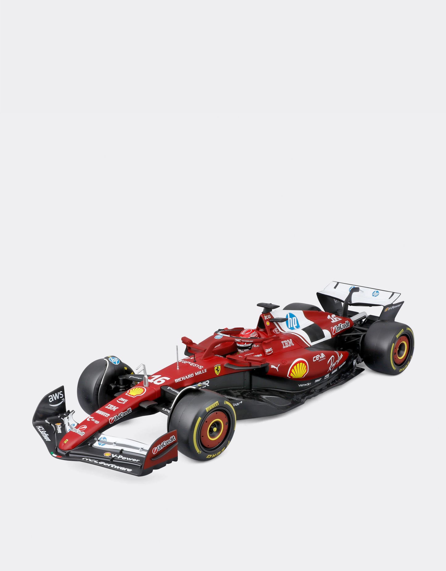 FERRARI - FERRARI - F1 SF-25 TEAM SCUDERIA FERRARI HP N 16 SEASON 2025 CHARLES LECLERC