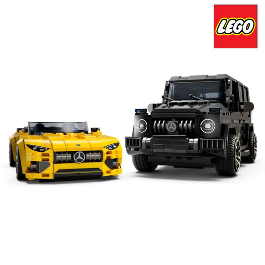 MERCEDES BENZ LEGO - SET 2X G-CLASS G63 AMG 2020 + S-CLASS SL63 AMG SPIDER - 2022