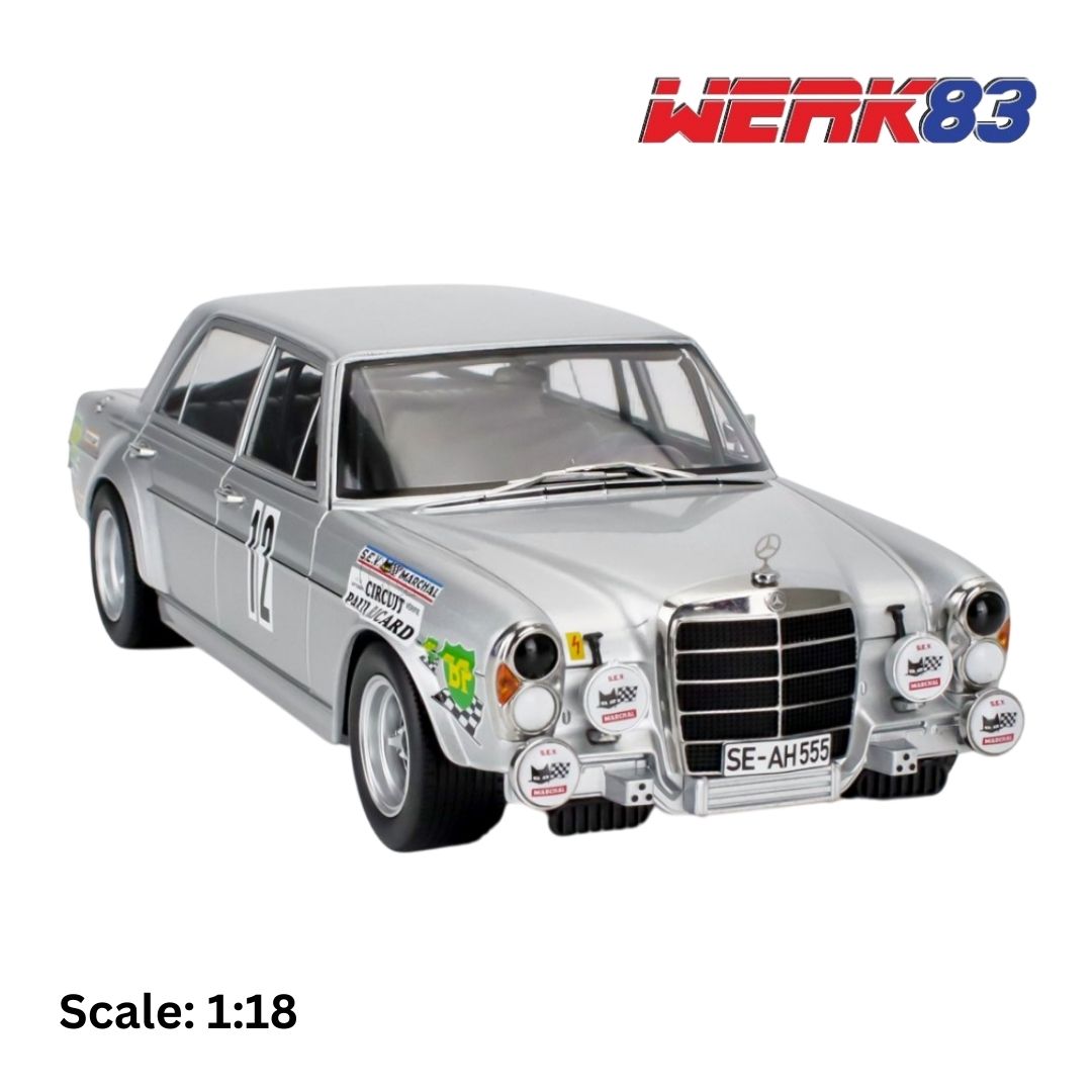 MERCEDES BENZ - 300 SEL 6.8 AMG N 12 12h PAUL RICARD KLAUS BEHRMANN - JEAN PIERRE JABOUILLE - JOSE DOLHEM - 1971