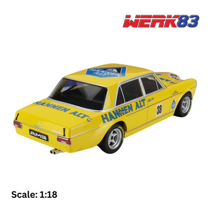 MERCEDES BENZ - 300 SEL 6.8 TEAM HANNEN ALT N 38 HOCKENHEIM HANS HEYER - 1971