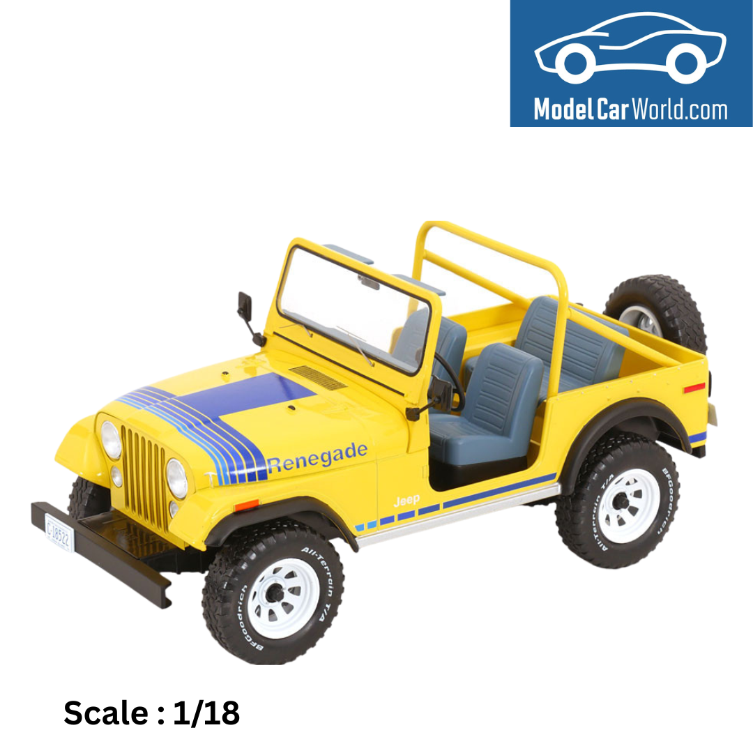 JEEP - CJ-7 RENEGADE OPEN 1980