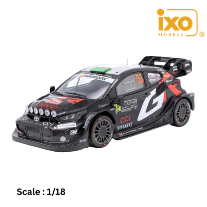 TOYOTA - YARIS GR HYBRID RALLY1 TEAM TOYOTA GAZOO RACING WRT N 33 2nd RALLY MONTECARLO 2025 ELFYN EVANS - SCOTT MARTIN