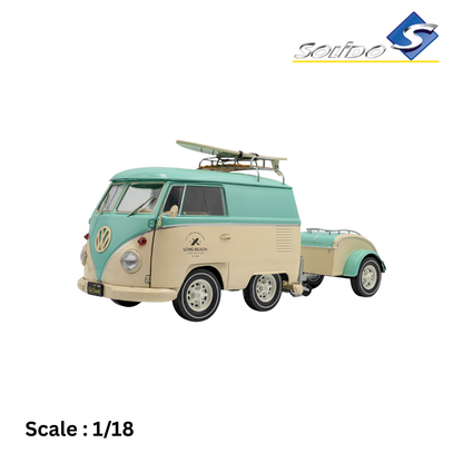 VOLKSWAGEN - T1 VAN KOOL COMBI WITH TRAILER 1950