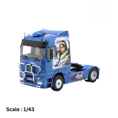 MERCEDES BENZ - ACTROS 1851 MP1 TRACTOR TRUCK 2-ASSI 1998 - ESKIMO ARCTIC AIRBRUSH
