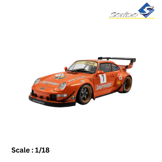 PORSCHE - 911 993 JAGERMEISTER RWB BODYKIT COUPE N 7 RACING 2020
