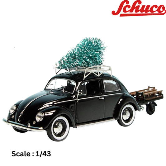 Schuco 1:43 VW Brezelkäfer con Sportberger G2 negro 450389100 modelo Schuco 1:43 VW Brezelkäfer con Sportberger G2 negro 450389100 modelo